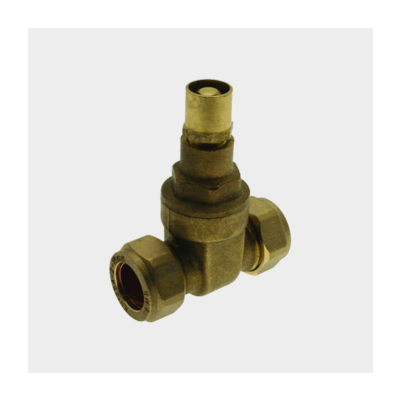 Lockshield Gate Valve Compression x Compression Lockshield Gate Valve Compression x Compression, Plumb Parts Glasgow