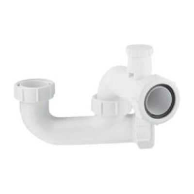 McALPINE 50MM SEAL ANTI-SYPHON BATH TRAP WITH CLEANING EYE SM10V