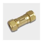 Single Check Valve Compression x Compression 15mm to 28mm - 15mm