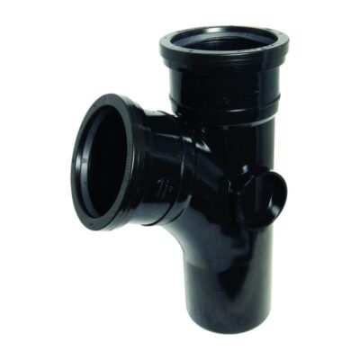 FloPlast Ring Seal 112.5 Degree Branch SP200, Plumb Parts Glasgow