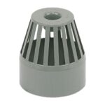 FloPlast Seal Ring Vent Terminal - SP302 110mm - 110mm - Black