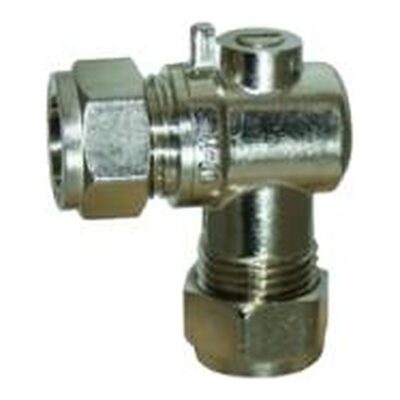 Angled Isolating Valve 15mm