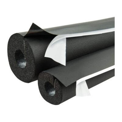 Armaflex black self-seal nitrile rubber pipe insulation with adhesive lap seal