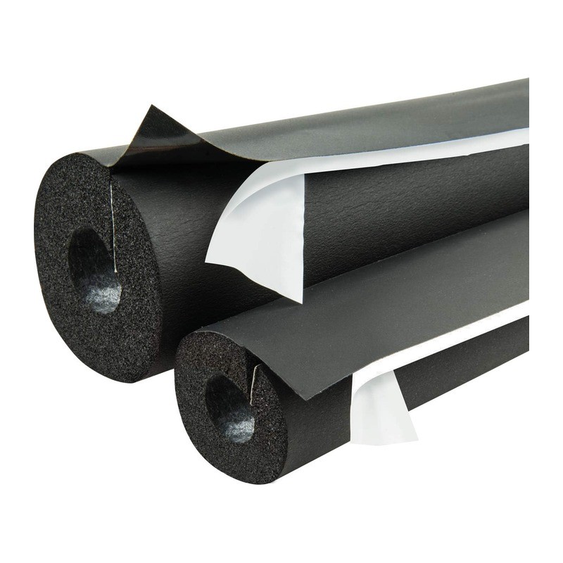 Armaflex black self-seal nitrile rubber pipe insulation with adhesive lap seal Armaflex black self-seal nitrile rubber pipe insulation with adhesive lap seal