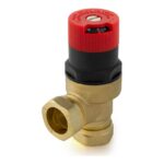 Automatic Angled Bypass Valve 22mm - 22mm