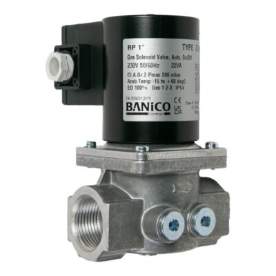 Banico Gas Solenoid Valve 1/4 Inch to 1 1/2 Inch