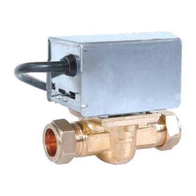 Banico Motorised Valve 2 Port x 22mm ZV22