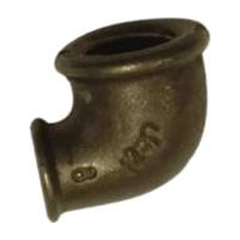Black Malleable Iron 90 Degree Reducing Elbow F x F Black Malleable Iron 90 Degree Reducing Elbow F x F, Plumb Parts Glasgow