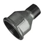 Black Malleable Iron Reducing Socket M x F - 3/4