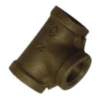 Black Malleable Iron Tee, Plumb Parts Glasgow