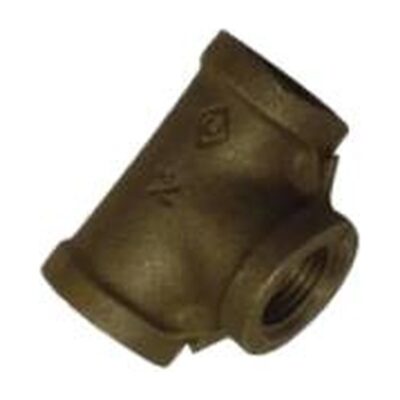 Black Malleable Iron Tee, Plumb Parts Glasgow