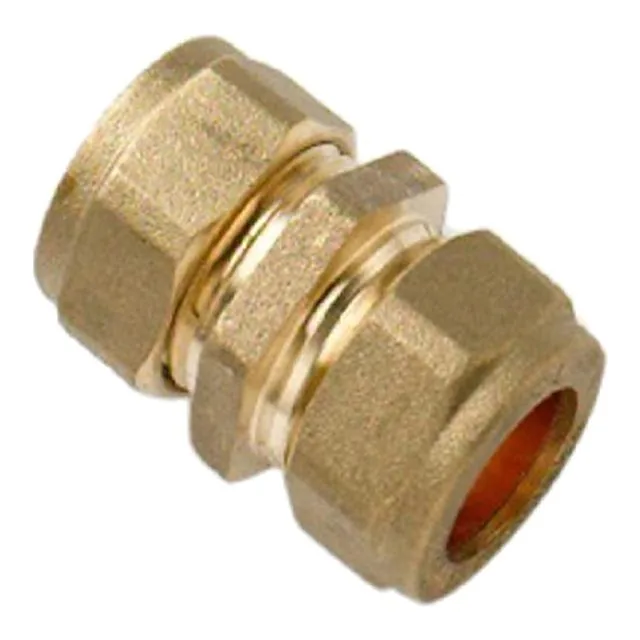 Brass compression coupler