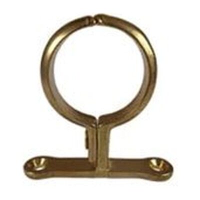 Brass Die-Cast School Board Pipe Clip 15mm to 54mm