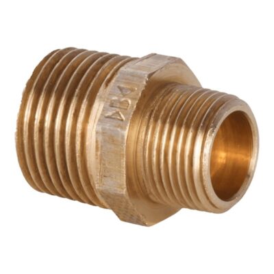 Brass Hexagonal Reducing Nipple