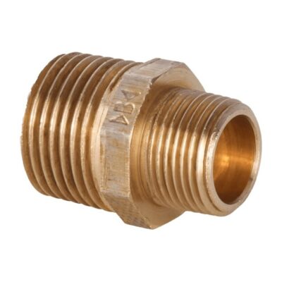 Brass Hexagonal Reducing Nipple