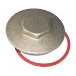 Brass Immersion Heater Plug & Washer 2 1/4 inch - 2.1/4