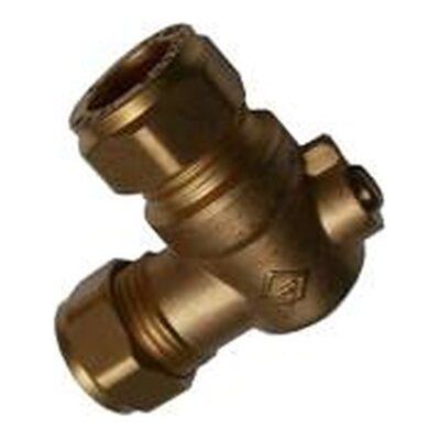 Brass Isolation Angled Valve, Plumb Parts Glasgow
