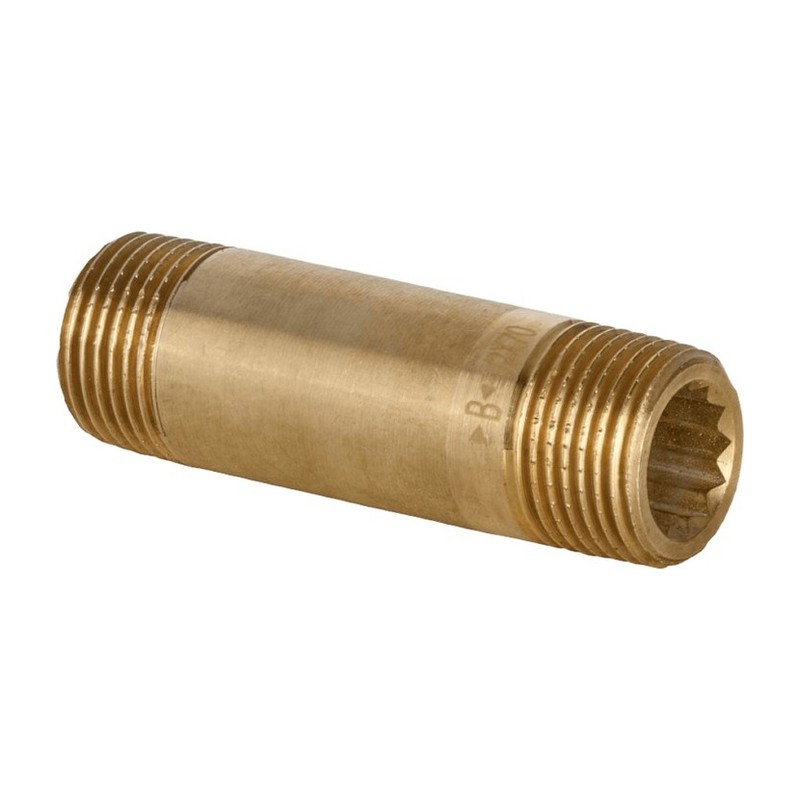 Brass Long Barrel Nipple Brass Long Barrel Nipple