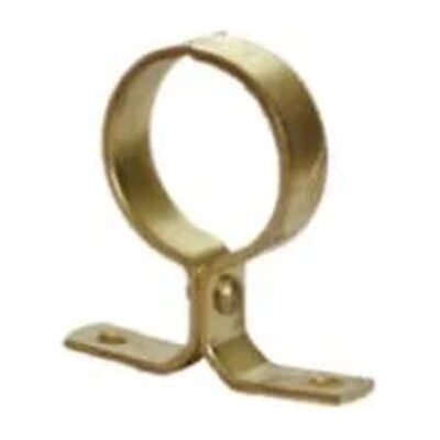 Brass Pressed Pipe Clip 15mm to 54mm