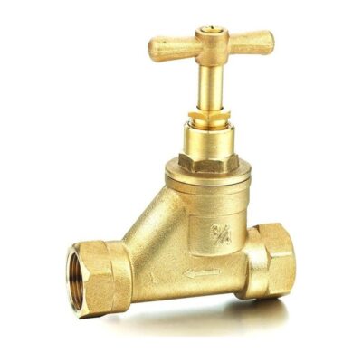 Brass Stopcock F x F 1/2 inch to 2 inch
