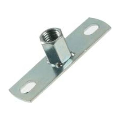 BZP Female Steel Back Plate M10