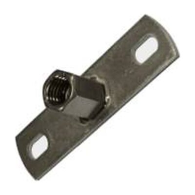 BZP Male Steel Back Plate M10