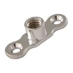 Chrome Back Plate M10 Male and Female - Female M10