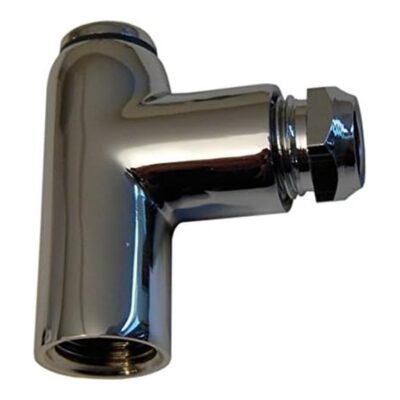 Chrome Restrictor Elbow 2 inch x 8mm