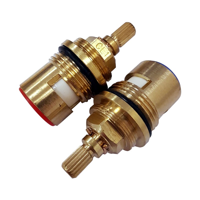 CL1 Ceramic Disc Tap Cartridge 3/4 Inch Hot and Cold Pair CL1 Ceramic Disc Tap Cartridge 3/4 Inch Hot and Cold Pair