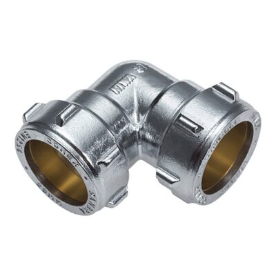 Compression Chrome Plated Equal Elbow
