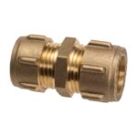 Compression DZR Reducing Coupler 15mm to 22mm - 15mm x 10mm