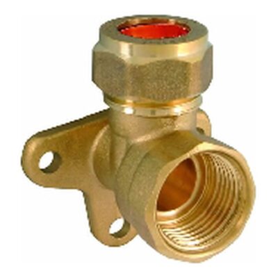 Compression DZR Wallplate Elbow