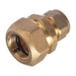 Compression Lead Coupler to Copper / Plastic 15mm to 22mm - 3/8