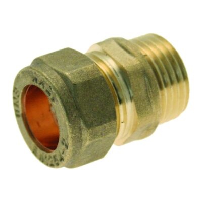 Compression Male Iron Coupler, Plumb Parts Glasgow