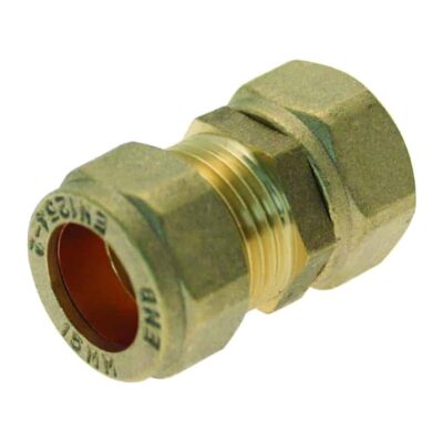 Compression Straight Tap Connector, Plumb Parts Glasgow