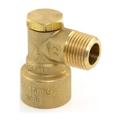 Cooker Bayonet Connector and Socket 1/2 inch Angled Bayonet Connector