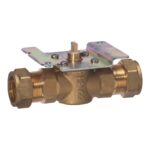 Danfoss Motorised Valve 2 Port and 3 Port 15mm to 28mm - 2-port-valve-body-only-x-22mm