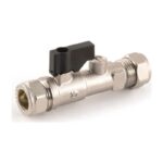 Double Check Valve with Isolation 15mm - 15mm with Y Strainer