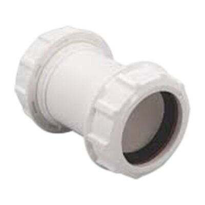 FloPlast Compression Straight Coupler WC08, Plumb Parts Glasgow
