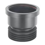 McAlpine Drain Connector 4 inch | DC1-BL - Black - 4