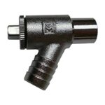 Drain Off Cock Type A and Type B 15mm to 22mm - Type A Chrome 15mm