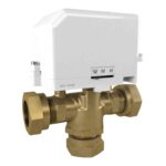 Drayton Motorised Valve 2 Port and 3 Port 22mm to 28mm - 3-port-x-22mm-mid-position