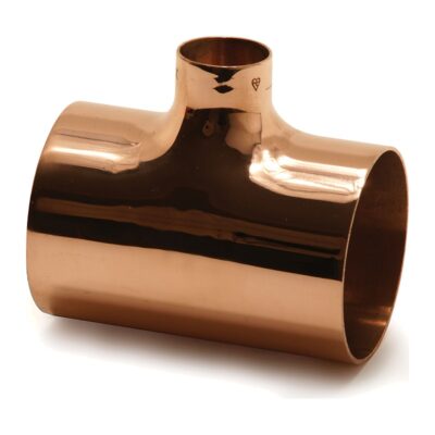 End Feed Reduced Branch Tee, Plumb Parts Glasgow