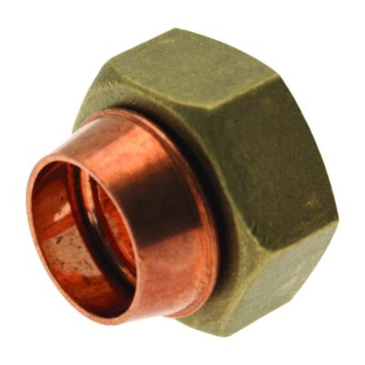 End Feed Straight Cylinder Union, Plumb Parts Glasgow