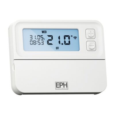 EPH CP4B Battery Programmable Thermostat Wired by EPH Controls, maker code CP4B