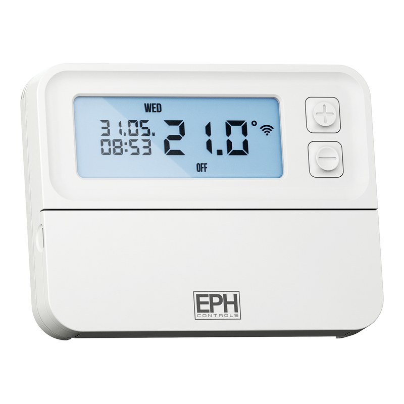 EPH CP4B Battery Programmable Thermostat Wired EPH CP4B Battery Programmable Thermostat Wired by EPH Controls, maker code CP4B