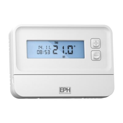 EPH CP4M Mains Programmable Thermostat Wired by EPH Controls, maker code CP4M