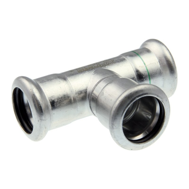 Pegler XPress 316 stainless steel press fit equal tee SS24