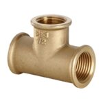 Female Brass Tee 1/8 inch to 2 inch - 1/8