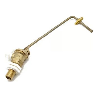 Float Valve Part 1 and Part 2 1/2 inch to 2 inch Part 2 side entry brass